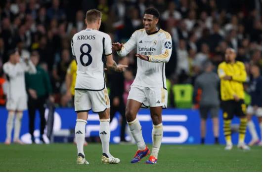 Toni Kroos hết lời khen ngợi Jude Bellingham