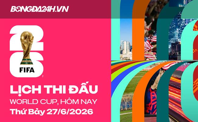 Lịch thi đấu bóng đá hôm nay 27/06: Uruguay vs Tây Ban Nha, Panama vs Anh