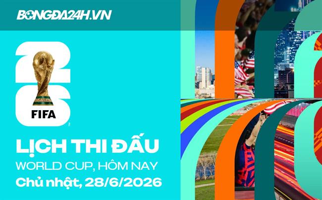 Lịch thi đấu bóng đá hôm nay 28/06: Colombia vs Bồ Đào Nha, Jordan vs Argentina