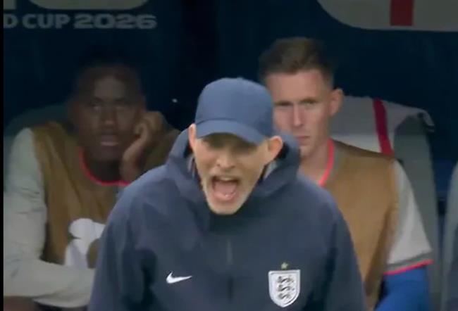Tuchel nổi cáu với học trò ở trận Anh hòa Ghana
