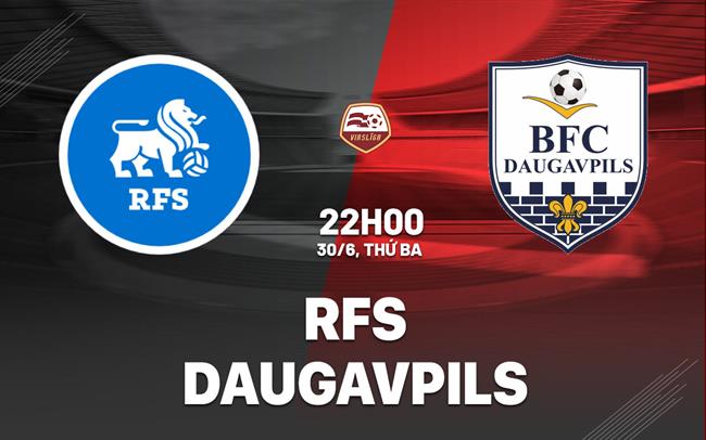Nhận định bóng đá RFS vs Daugavpils 22h00 ngày 30/6 (VĐQG Latvia 2026)