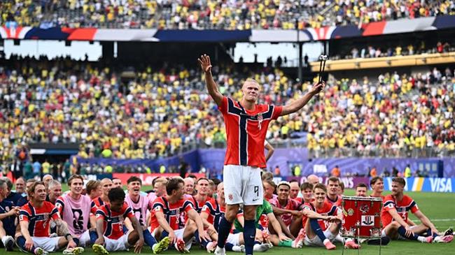 HLV Na Uy lên tiếng sau trận thắng Brazil 1