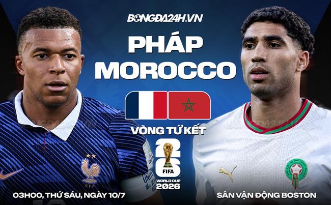 Nhận định Pháp vs Morocco (3h00 ngày 10/7): Giải mã hiện tượng