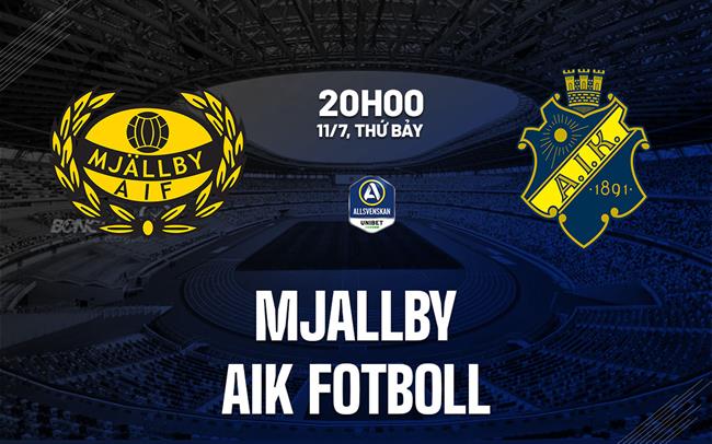 Nhận định bóng đá Mjallby vs AIK Fotboll 20h00 ngày 11/7 (VĐQG Thụy Điển 2026)