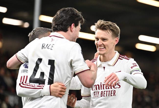 Odegaard và màn tái ngộ Declan Rice