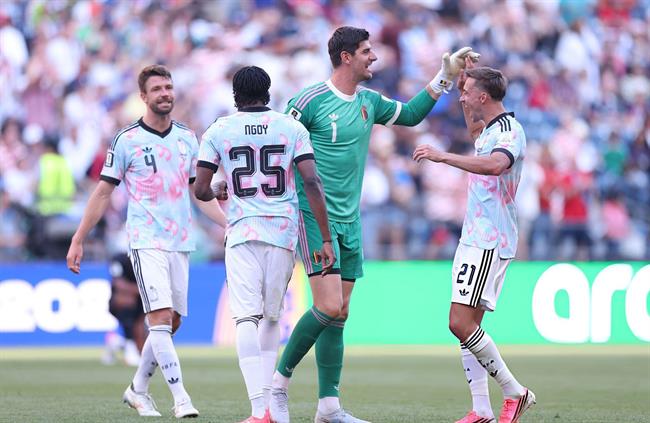 Thibaut Courtois tin Bỉ đủ sức cản bước Tây Ban Nha 1