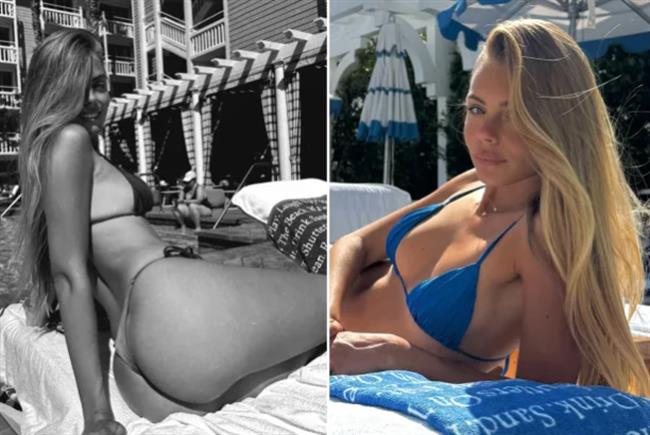 Vợ Courtois gây ấn tượng trong bộ bikini