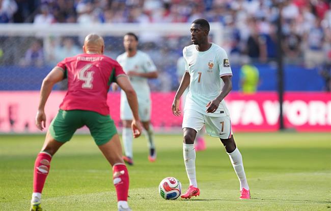 Dembele tiết lộ lời khuyên từ Mbappe trước bàn thắng vào lưới Morocco 1
