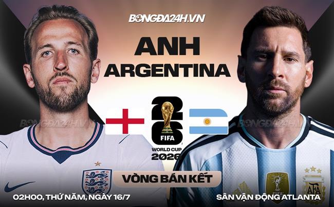 Anh vs Argentina Anh vs Argentina