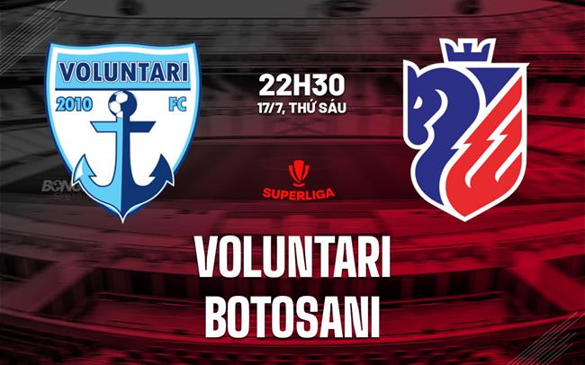 Nhận định bóng đá Voluntari vs Botosani 22h30 ngày 17/7 (VĐQG Romania 2026/27)