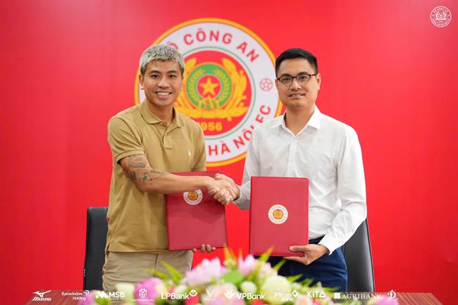CLB Công an Hà Nội bất ngờ ký hợp đồng với cầu thủ từng dự U20 World Cup