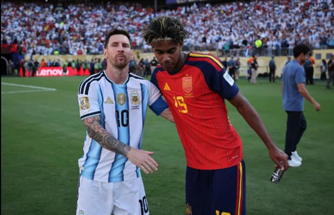 Lamine Yamal tiết lộ thông điệp từ Lionel Messi 