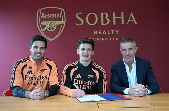 Christos Tzolis chính thức trở thành người của Arsenal