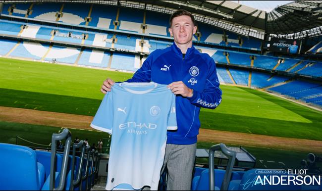 Elliot Anderson: 'Manchester City là nơi tôi khao khát thuộc về!'