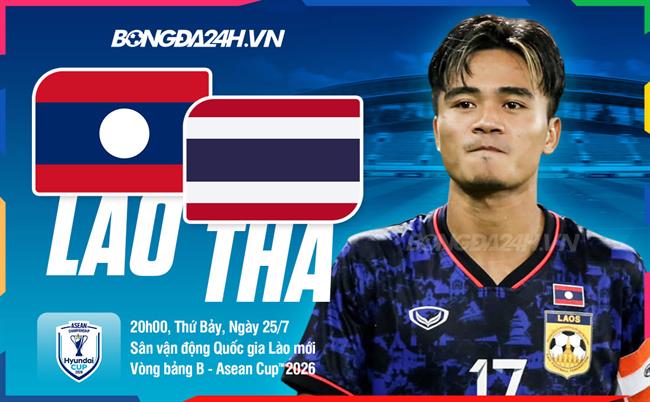 Nhận định Lào vs Thái Lan (20h00 ngày 25/7): Khó có bất ngờ 