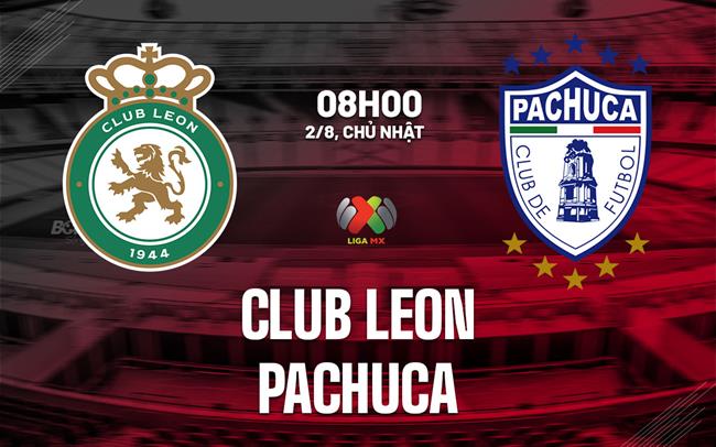 Nhận định bóng đá Club Leon vs Pachuca 8h00 ngày 2/8 (VĐQG Mexico 2026/27)
