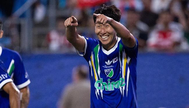 Son Heung-min lập cú đúp, MLS đánh bại Liga MX trong trận All-Star