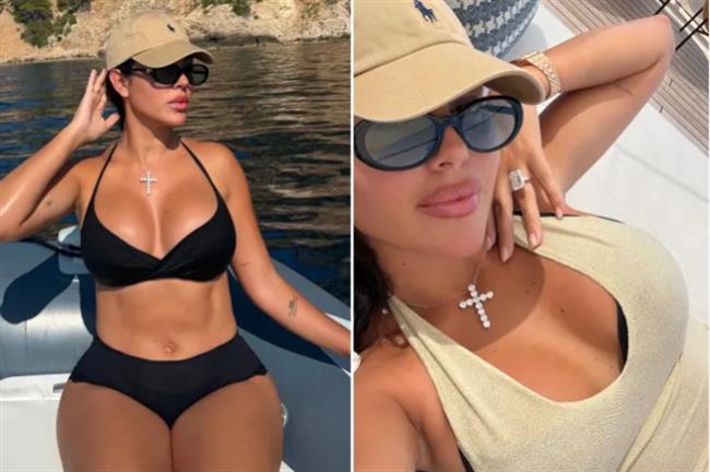Bạn gái Ronaldo khoe thân hình gợi cảm
