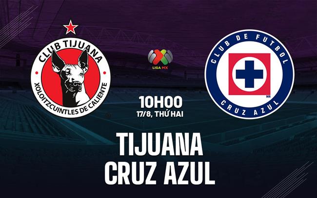 Nhận định bóng đá Tijuana vs Cruz Azul 10h00 ngày 17/8 (VĐQG Mexico 2026/27)