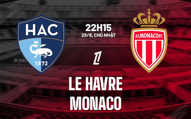 Nhận định Le Havre vs Monaco (22h15 ngày 23/8): Cửa ải khó lường