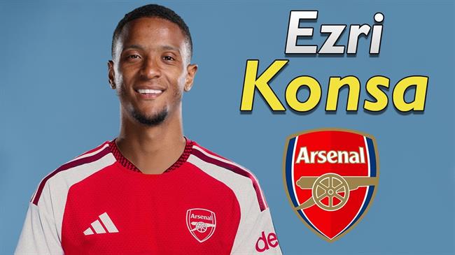 Arsenal đạt thỏa thuận chiêu mộ Ezri Konsa