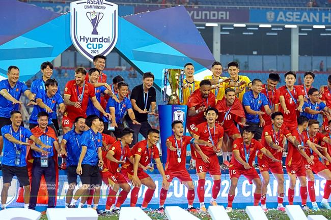 ĐT Việt Nam nhận thư chức mừng sau chiến tích tại ASEAN Cup 2026