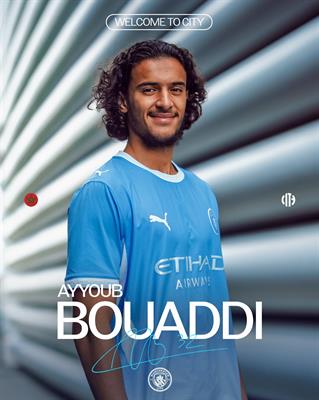 Man City chính thức công bố tân binh Ayyoub Bouaddi 1