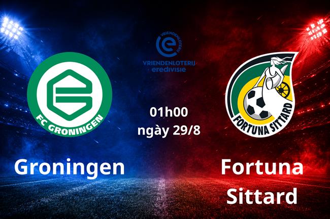 Nhận định Groningen vs Fortuna Sittard 01h00 ngày 29/8 (VĐQG Hà Lan 2026/27)