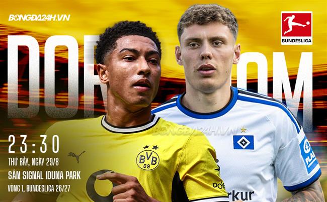 Nhận định Dortmund vs Hamburger (23h30 ngày 29/8): 3 điểm cho chủ nhà