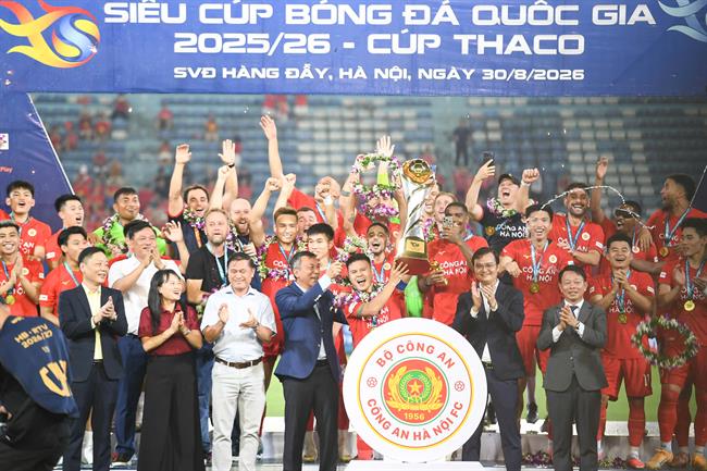 CAHN dẫn đầu V.League về giá trị đội hình
