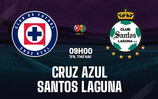 Nhận định bóng đá Cruz Azul vs Santos Laguna 9h00 ngày 7/9 (VĐQG Mexico 2026/27)
