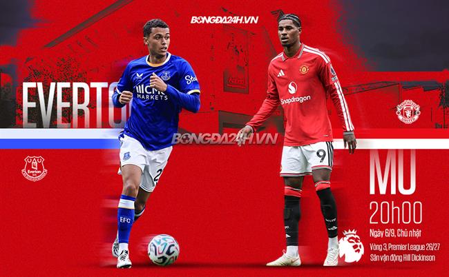 Nhận định Everton vs Man United (20h00 ngày 6/9): Thách thức cho "Quỷ đỏ"