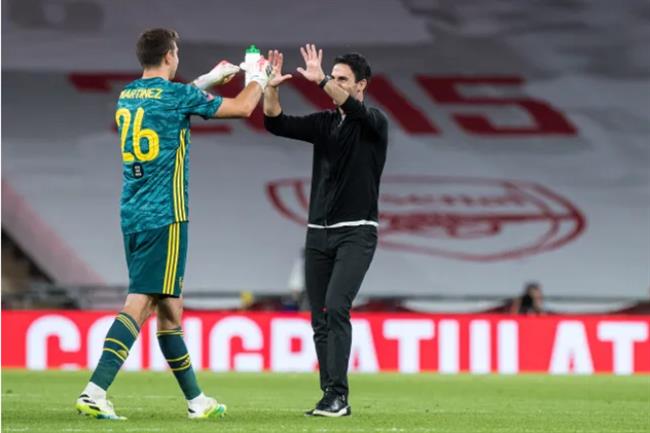 Mikel Arteta hết lời khen ngợi Emiliano Martinez