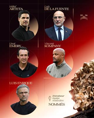 Arteta được đề cử giải HLV xuất sắc năm tại Ballon dOr 2026 1