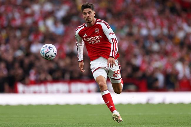 Kai Havertz đang khiến cho cánh phải của Arsenal trở nên vô cùng đáng sợ