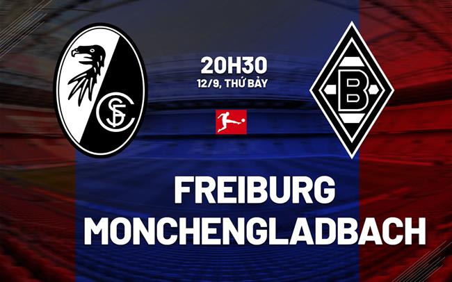 Nhận định Freiburg vs Monchengladbach (20h30 ngày 12/9): Duy trì đà thăng hoa