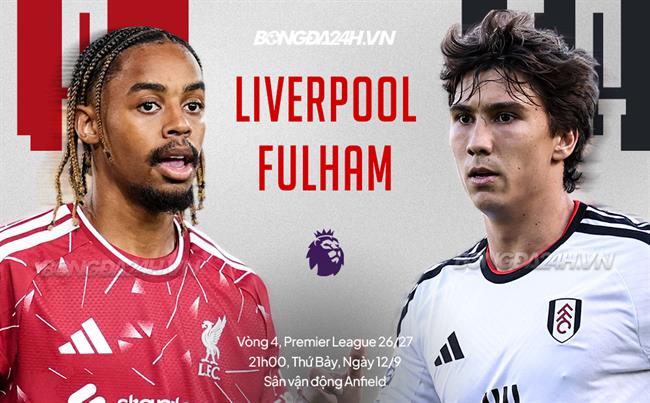 Nhận định Liverpool vs Fulham (21h00 ngày 12/9): 3 điểm đầu tiên tại Anfield