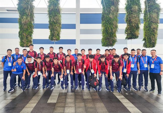 U23 Việt Nam đến Nagoya, sẵn sàng chinh phục ASIAD 2026