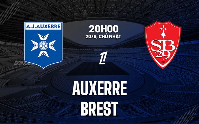 Nhận định bóng đá Auxerre vs Brest 20h00 ngày 20/9 (Ligue 1 2026/27)