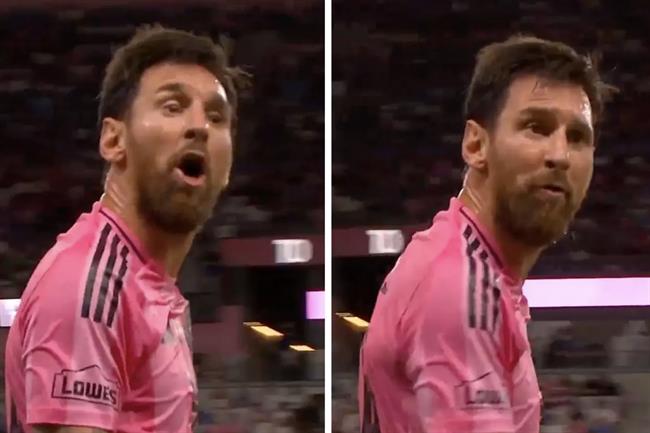 Messi nổi nóng với trọng tài sau khi lập cột mốc 100 bàn