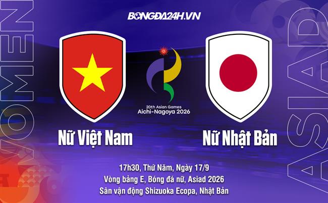 Trực tiếp nữ Việt Nam 0-2 nữ Nhật Bản (H1): Chủ nhà gia tăng cách biệt