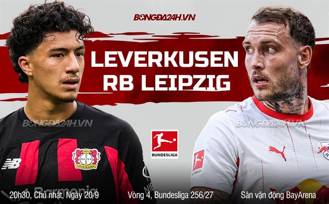 Nhận định Leverkusen vs Leipzig (20h30 ngày 20/9): Chờ mưa bàn thắng
