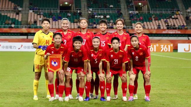 Trực tiếp bóng đá nữ Việt Nam vs nữ Thái Lan 17h30 ngày 21/9 (ASIAD 2026)