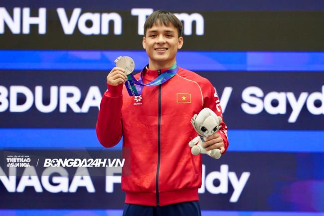 Giành HCB ASIAD, Đinh Văn Tâm tiếc nuối hiệp đấu đầu tiên