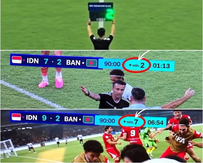 Malaysia đòi FIFA giải trình thời gian bù giờ trận Indonesia 1 Malaysia đòi FIFA giải trình thời gian bù giờ trận Indonesia 1