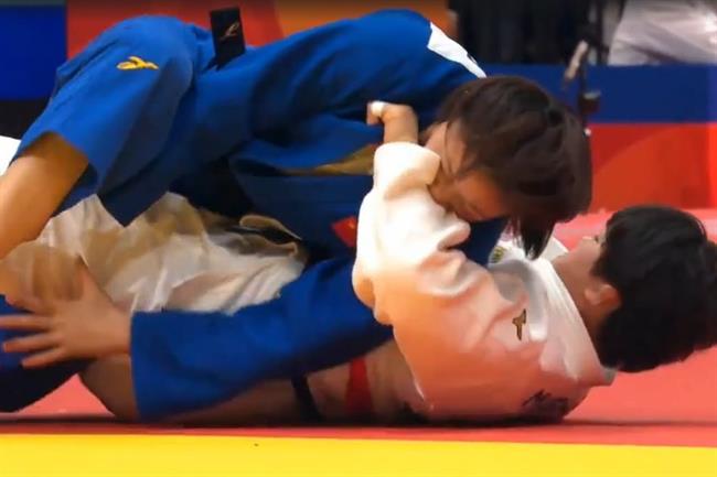 VĐV judo Trung Quốc bị loại sau khi... cắn đối thủ