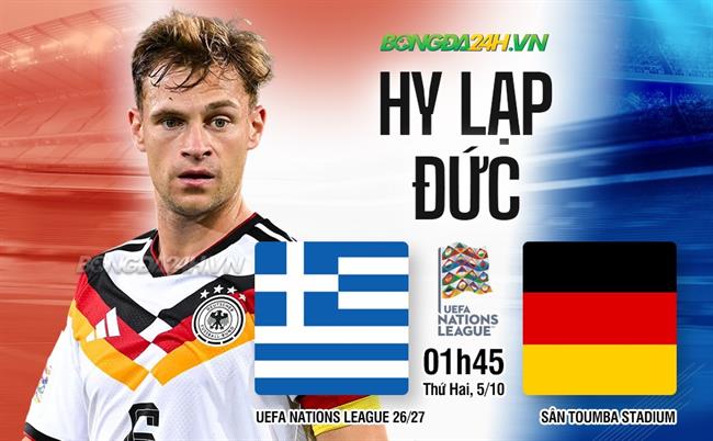 Nhận định Hy Lạp vs Đức (01h45 ngày 5/10): Làm khó Die Mannschaft