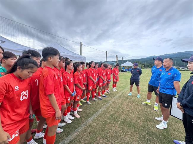 U17 nữ Việt Nam chốt danh sách, sẵn sàng tranh vé châu Á