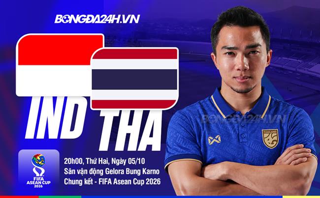 Nhận định Indonesia vs Thái Lan (20h00 ngày 5/10): Cúp vàng thuộc về ai?