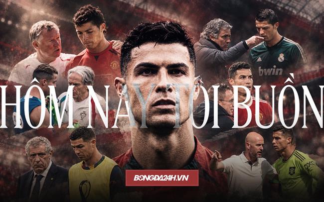 Lịch sử dài những lần Cristiano Ronaldo mâu thuẫn với HLV